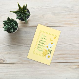 Daffodils - Standard Postcard