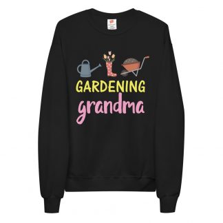Gardening Grandma fleece sweatshirt